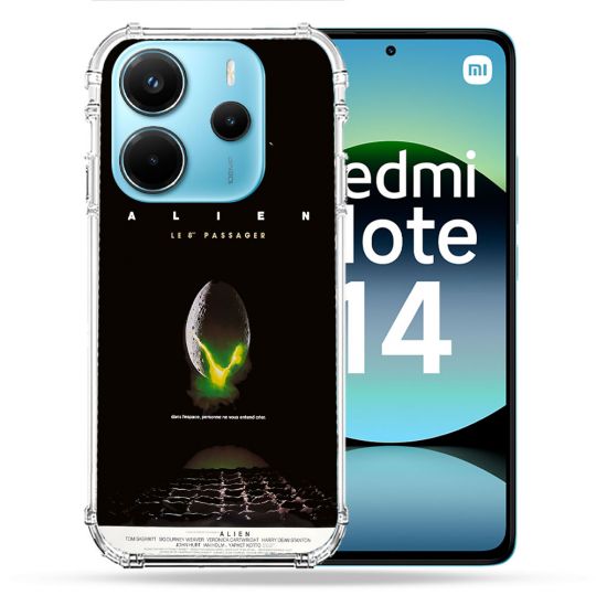 Coque Renforcée Pour Xiaomi Redmi Note 14 4G Alien Affiche