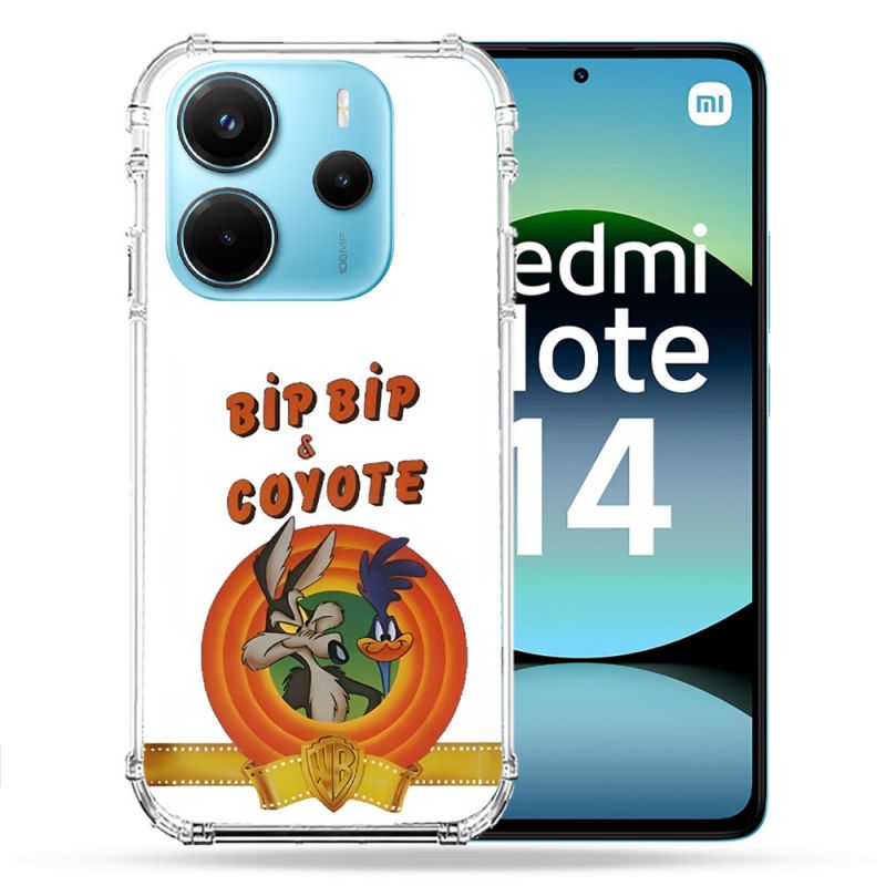 Coque Renforcée Pour Xiaomi Redmi Note 14 4G Bip Bip Coyote