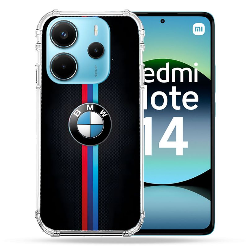 Coque Renforcée Pour Xiaomi Redmi Note 14 4G BMW Logo
