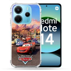 Coque Renforcée Pour Xiaomi Redmi Note 14 4G Cars Affiche