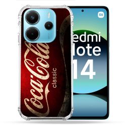 Coque Renforcée Pour Xiaomi Redmi Note 14 4G Coca Cola Classique