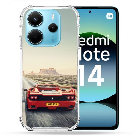Coque Renforcée Pour Xiaomi Redmi Note 14 4G Ferrari F50