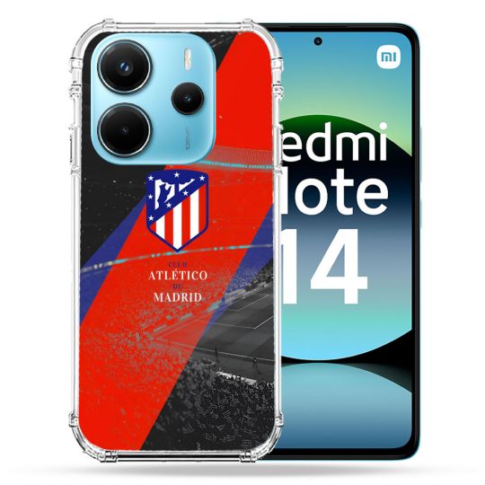 Coque Renforcée Pour Xiaomi Redmi Note 14 4G Foot Athletico Madrid