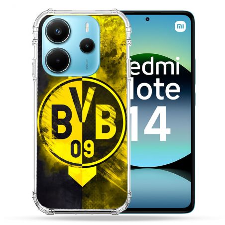 Coque Renforcée Pour Xiaomi Redmi Note 14 4G Foot Dortmund