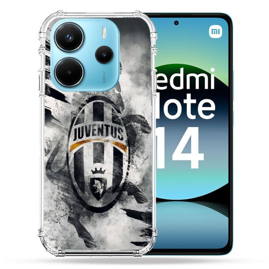 Coque Renforcée Pour Xiaomi Redmi Note 14 4G Foot Juventus Turin