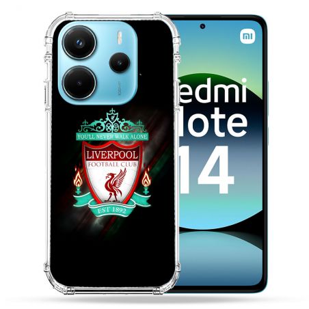 Coque Renforcée Pour Xiaomi Redmi Note 14 4G Foot Liverpool