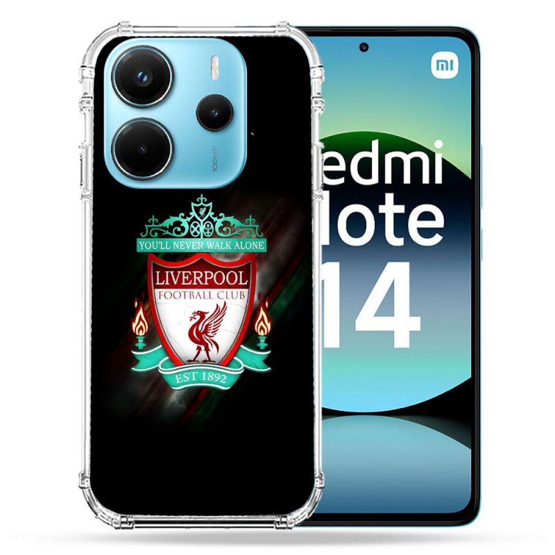 Coque Renforcée Pour Xiaomi Redmi Note 14 4G Foot Liverpool
