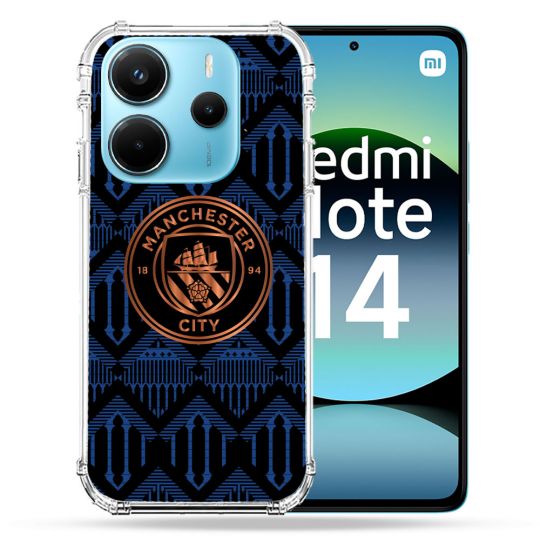 Coque Renforcée Pour Xiaomi Redmi Note 14 4G Foot Manchester City