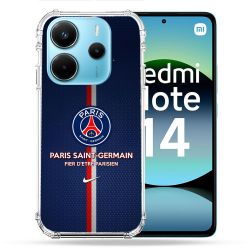 Coque Renforcée Pour Xiaomi Redmi Note 14 4G Foot PSG Fier