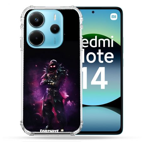 Coque Renforcée Pour Xiaomi Redmi Note 14 4G Fortnite Raven