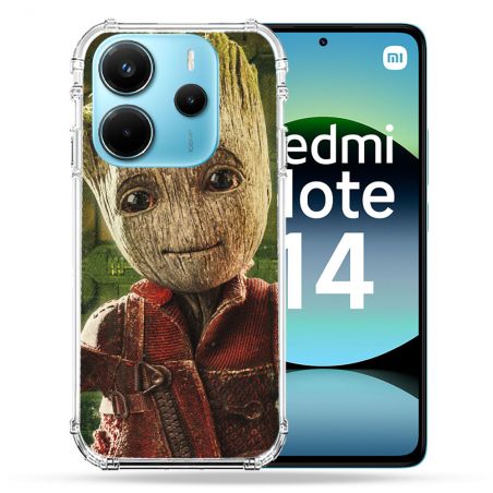 Coque Renforcée Pour Xiaomi Redmi Note 14 4G Groot Vert
