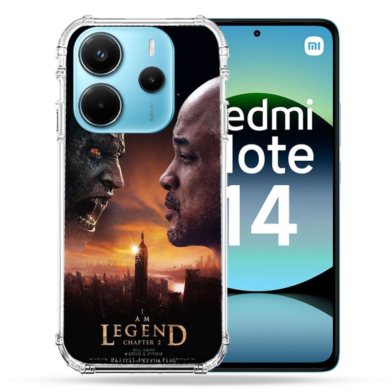 Coque Renforcée Pour Xiaomi Redmi Note 14 4G Je suis une Légende