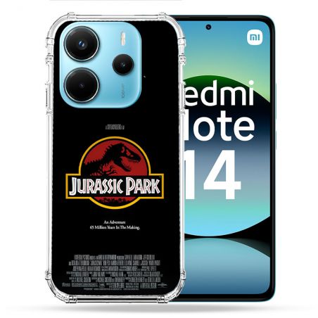 Coque Renforcée Pour Xiaomi Redmi Note 14 4G Jurassic Park Affiche