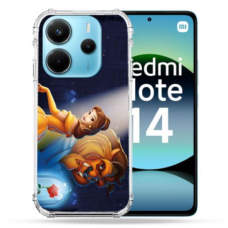 Coque Renforcée Pour Xiaomi Redmi Note 14 4G La Belle et La Bête