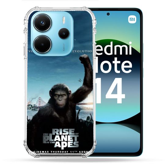 Coque Renforcée Pour Xiaomi Redmi Note 14 4G La Planete Des Singes
