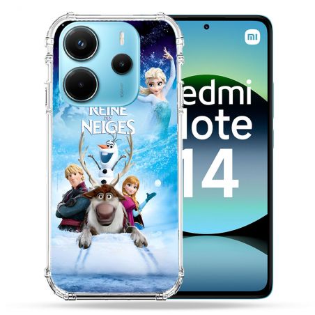 Coque Renforcée Pour Xiaomi Redmi Note 14 4G La Reine Des Neiges