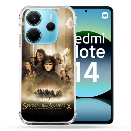 Coque Renforcée Pour Xiaomi Redmi Note 14 4G Le seigneur Des Anneaux Affiche