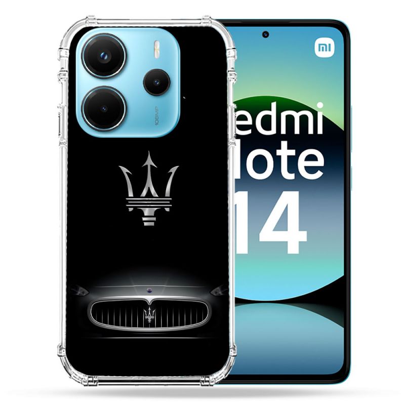 Coque Renforcée Pour Xiaomi Redmi Note 14 4G Maserati