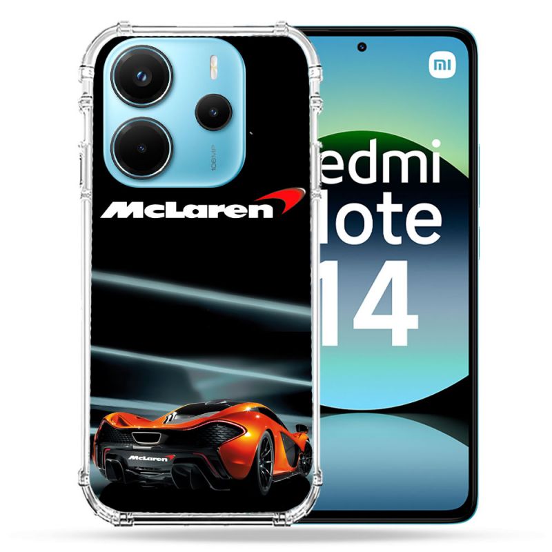 Coque Renforcée Pour Xiaomi Redmi Note 14 4G Mc Laren