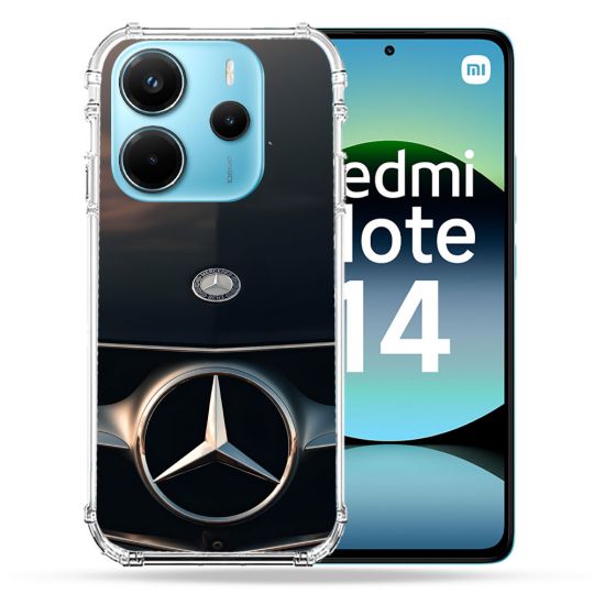 Coque Renforcée Pour Xiaomi Redmi Note 14 4G Mercedes Calendre