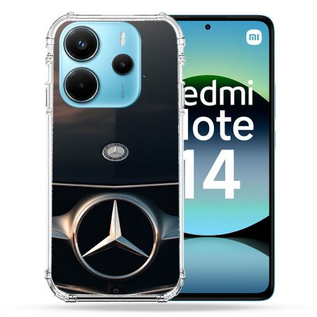 Coque Renforcée Pour Xiaomi Redmi Note 14 4G Mercedes Calendre