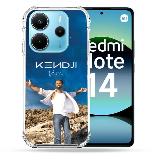 Coque Renforcée Pour Xiaomi Redmi Note 14 4G Musique Kendji