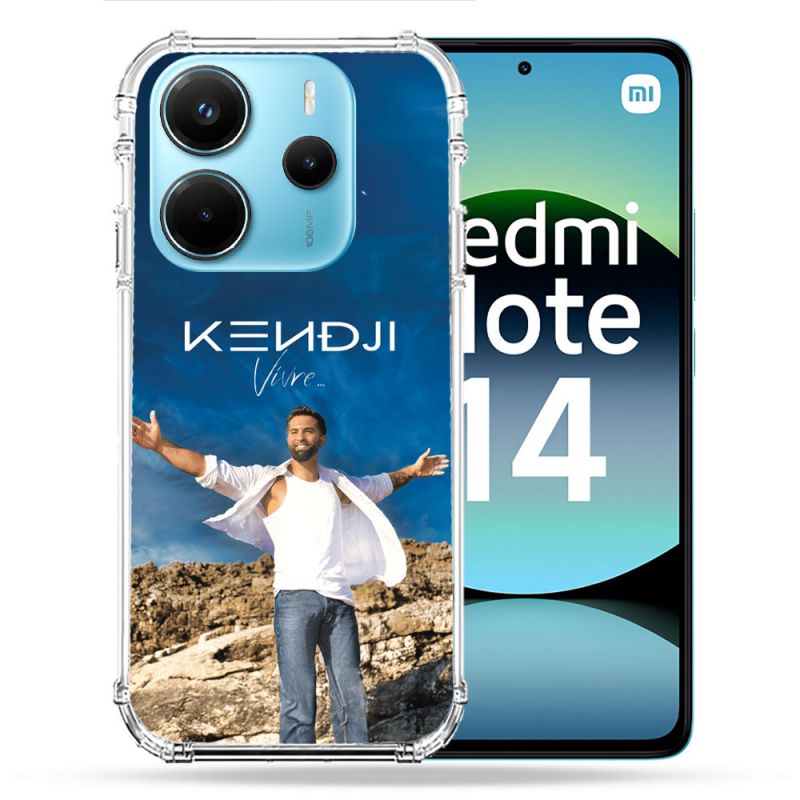 Coque Renforcée Pour Xiaomi Redmi Note 14 4G Musique Kendji