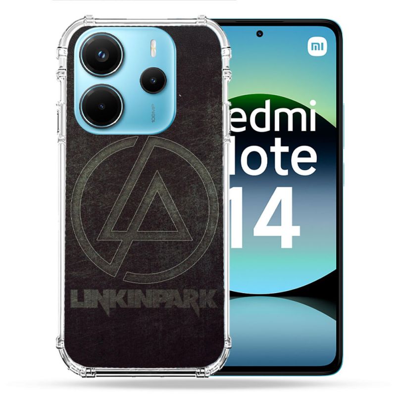 Coque Renforcée Pour Xiaomi Redmi Note 14 4G Musique Rock Linkin Park