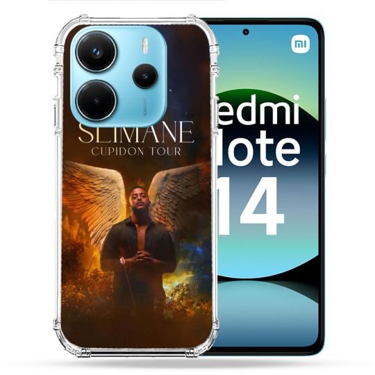 Coque Renforcée Pour Xiaomi Redmi Note 14 4G Musique Slimane Ange
