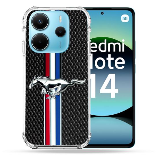 Coque Renforcée Pour Xiaomi Redmi Note 14 4G Mustang
