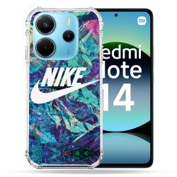 Coque Renforcée Pour Xiaomi Redmi Note 14 4G Nike Turquoise