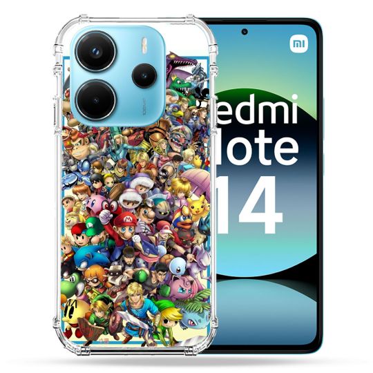 Coque Renforcée Pour Xiaomi Redmi Note 14 4G Nintendo