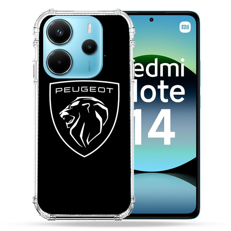 Coque Renforcée Pour Xiaomi Redmi Note 14 4G Peugeot