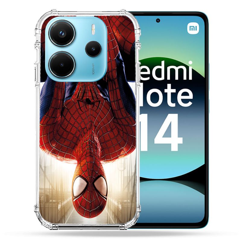 Coque Renforcée Pour Xiaomi Redmi Note 14 4G Spiderman Invers