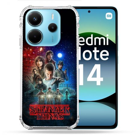 Coque Renforcée Pour Xiaomi Redmi Note 14 4G Stranger Things Affiche 1