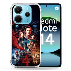 Coque Renforcée Pour Xiaomi Redmi Note 14 4G Stranger Things Affiche 4