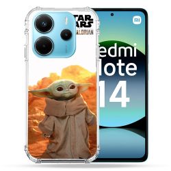 Coque Renforcée Pour Xiaomi Redmi Note 14 4G Star Wars - Yoda bebe soleil