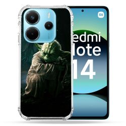 Coque Renforcée Pour Xiaomi Redmi Note 14 4G Star Wars - Yoda sombre