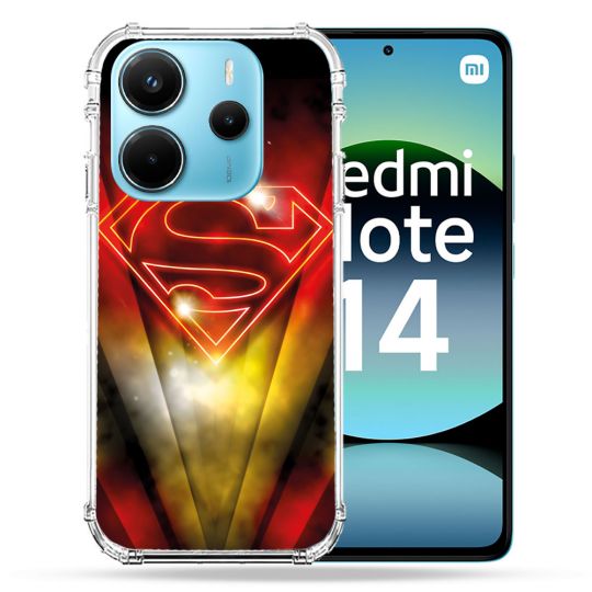 Coque Renforcée Pour Xiaomi Redmi Note 14 4G Superman Logo