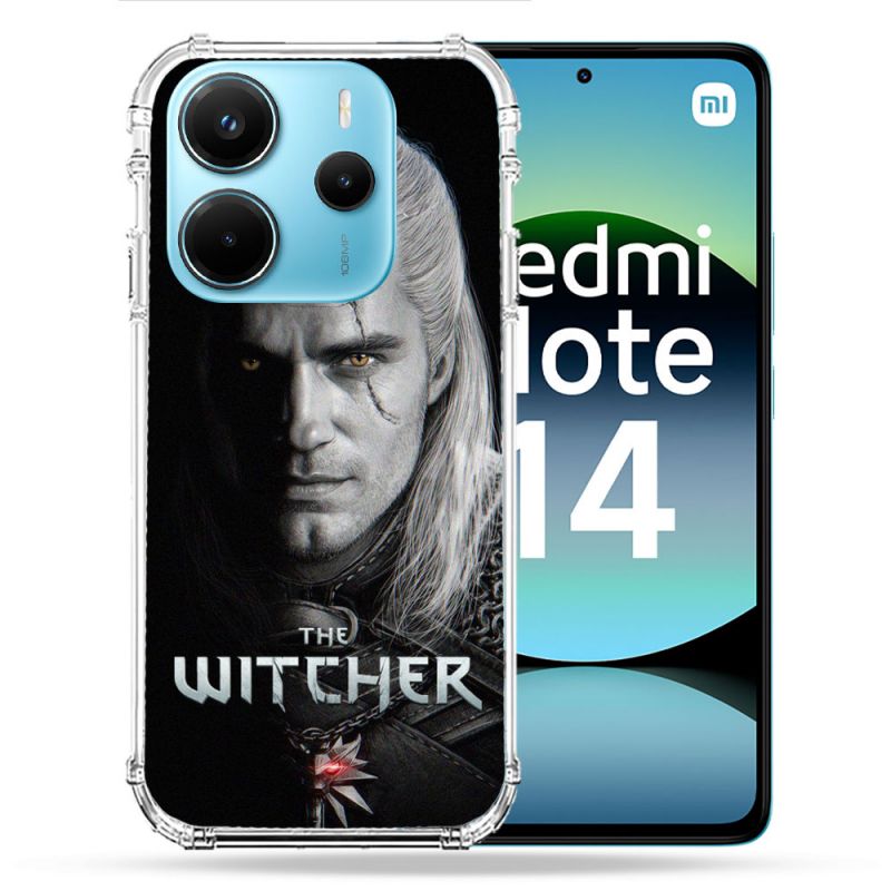 Coque Renforcée Pour Xiaomi Redmi Note 14 4G The Witcher Noir