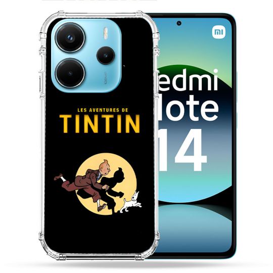 Coque Renforcée Pour Xiaomi Redmi Note 14 4G Tintin Classique