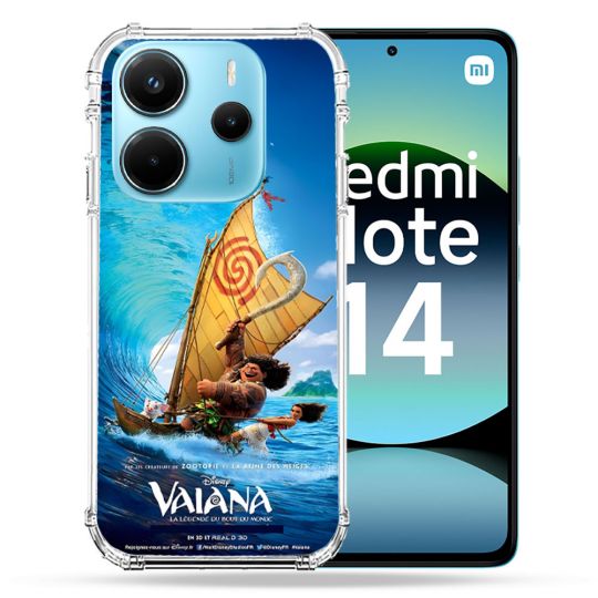 Coque Renforcée Pour Xiaomi Redmi Note 14 4G Vaiana