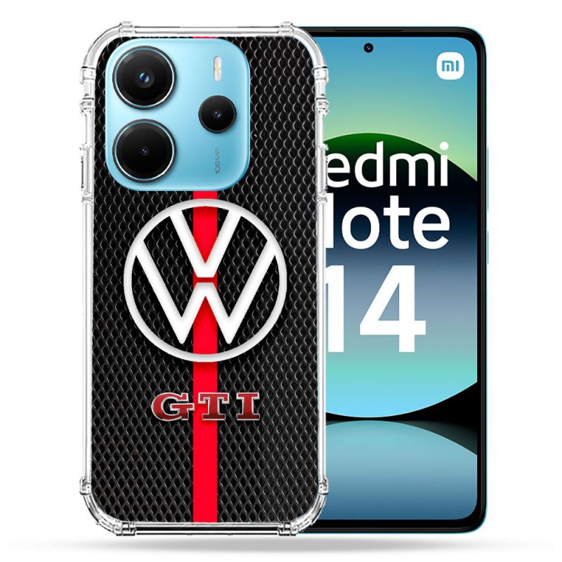 Coque Renforcée Pour Xiaomi Redmi Note 14 4G Volkwagen Line