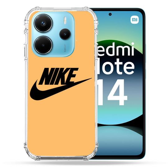 Coque Renforcée Transparente Pour Xiaomi Redmi Note 14 4G Nike