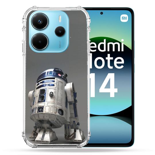 Coque Renforcée Pour Xiaomi Redmi Note 14 4G Star Wars - R2D2