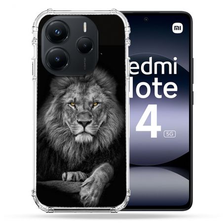 Coque Renforcée Pour Xiaomi Redmi Note 14 5G Animal Lion Majestueux