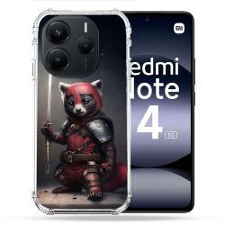 Coque Renforcée Pour Xiaomi Redmi Note 14 5G Animal Raton Samouraï