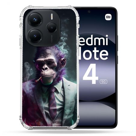 Coque Renforcée Pour Xiaomi Redmi Note 14 5G Animal Singe Business