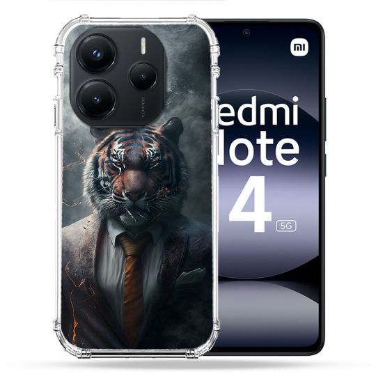Coque Renforcée Pour Xiaomi Redmi Note 14 5G Animal Tigre Business