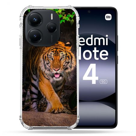 Coque Renforcée Pour Xiaomi Redmi Note 14 5G Animal Tigre Jungle